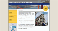 Desktop Screenshot of etjohnsonlaw.com